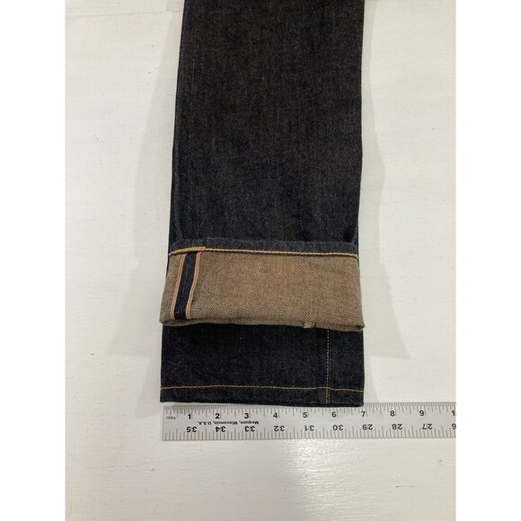 Noble Truman Selvedge Jeans Men’s 29x34 Blue Denim Button Fly Made in USA - Picture 14 of 14